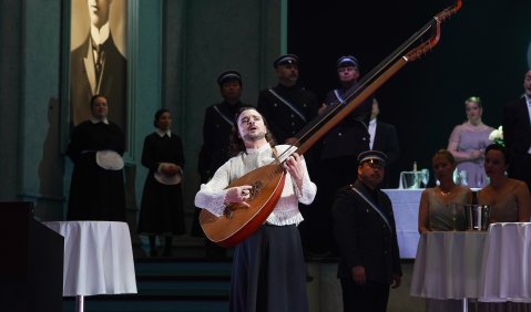 Elmar Hauser (Hanno Buddenbrook) | Mitglieder Opernchor. Foto: Olaf Struck