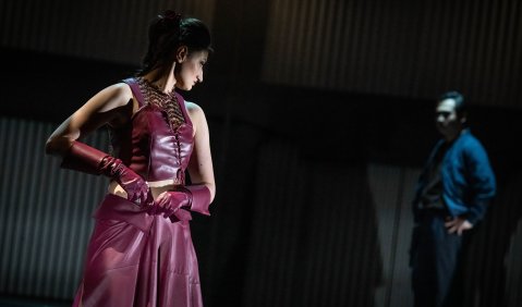 v. l. Yulia Sokolik, Chulhyun Kim. Foto: © Anna Kolata