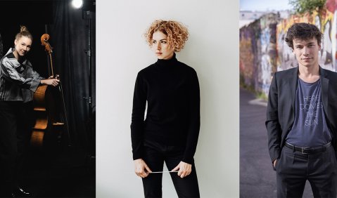 Valerie Fritz, Barbara Dragan und Jérémie Moreau debütieren in Berlin (Fotos: Bossini/Wąsik-Płocińska/Azoulai)