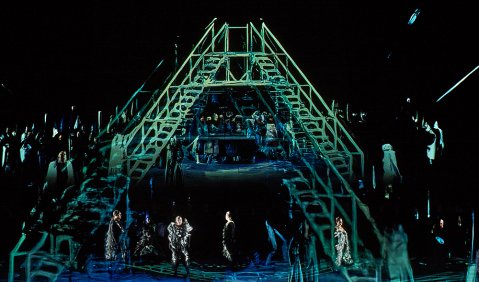 Ring 10010110: G&ouml;tterd&auml;mmerung. Foto: Bayreuther Festspiele / Enrico Nawrath