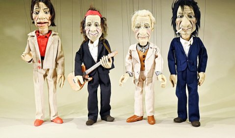 Marionetten Rolling Stones