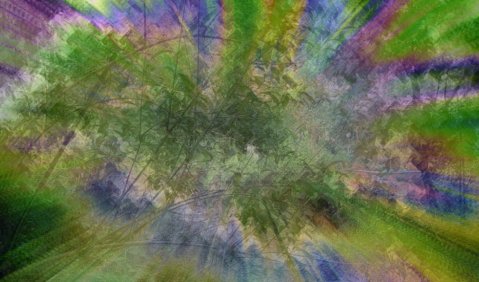 Kunstwerk bunt