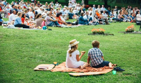 Musik-Picknick am Schloss Proschwitz 