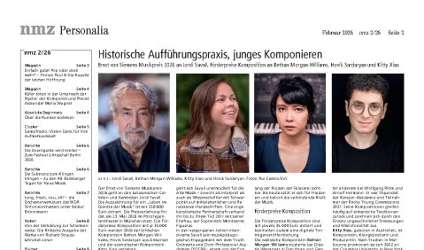 v.l.n.r.: Jordi Savall, Bethan Morgan-Williams, Kitty Xiao und Hovik Sardaryan. Fotos: Rui Camilo/EvS