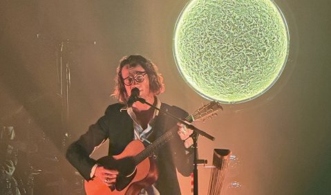 Geschichtenerz&auml;hler Florian Paul &uuml;berzeugt auch live. Foto: Paul Kreuzer