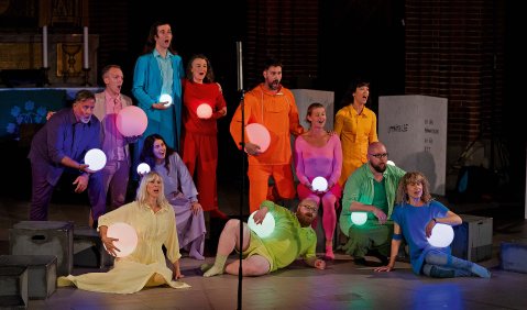 „I am like many“: das Vokalensemble VoNo bei der chor.com 2024. Foto: Katharina Gebauer „I am like many“: das Vokalensemble VoNo bei der chor.com 2024. Foto: Katharina Gebauer