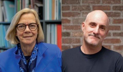 v.l.n.r.: Janis Susskind und Steven Lankenau. Foto: Boosey & Hawkes