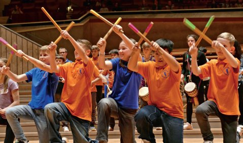 Musische Wochen im Kammermusiksaal der Berliner Philharmonie. Foto: LMR Berlin