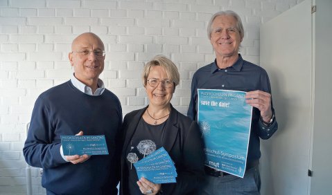 Das Planungsteam: Prof. Dr. Andrea Sangiorgio, Brigitte Riskowski und Peter Hackel. Foto: VBSM