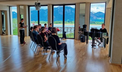 Musical-Ausbildung mit Aussicht. Foto: Ursula Gaisa