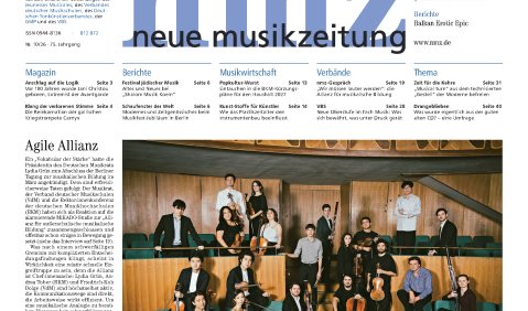 Erste Seite der nmz: Ausgabe 10/26