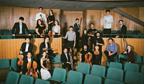 Fagott, Orgel, Streichquartett und Schlagzeug &ndash; das waren die Kategorien des ARD Musikwettbewerbs 2026, der Mitte September in M&uuml;nchen zu Ende ging. Mehr zu den Preistr&auml;ger:innen auf Seite 2 dieser Ausgabe. Foto: BR/ARD Musikwettbewerb/ Daniel Delang
