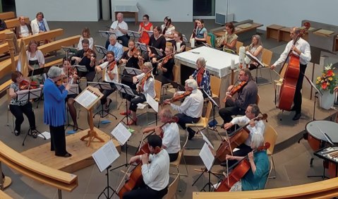 25 Jahre Freude an der Musik: das Ensemble Viva la Musica. Foto: privat
