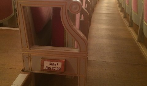 Reihe 9 in der Bayerischen Staatsoper. Foto: mku Reihe 9 in der Bayerischen Staatsoper. Foto: mku