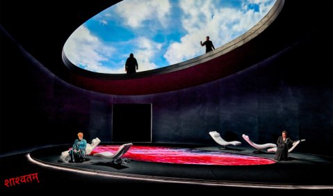 Roland Schwabs und Markus Poschners „Tristan und Isolde“. Foto: Bayreuther Festspiele / Enrico Nawrath Roland Schwabs und Markus Poschners „Tristan und Isolde“. Foto: Bayreuther Festspiele / Enrico Nawrath
