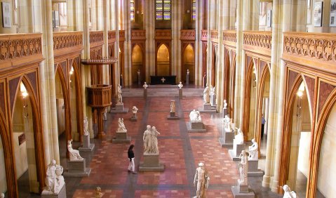 Kirche als Museum. Berlin. Foto: Hufner