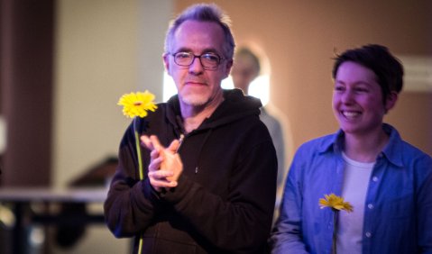 Michael Hirsch bei Querklang 2013. Foto: Hufner