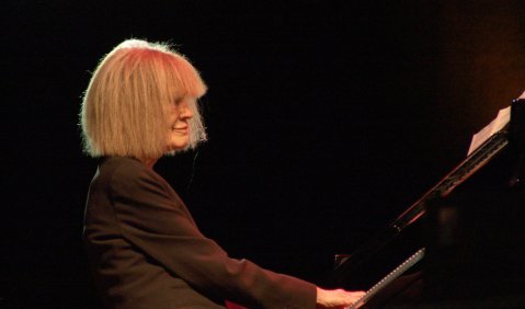 Carla Bley in Moers. Foto: Stefan Pieper