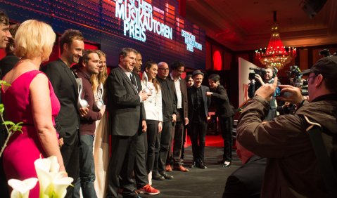 Abschlussbild: Musikautorenpreis 2014. Foto: Hufner