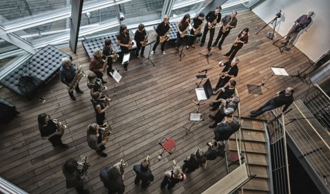 Musik als kommunikative, kooperative Vernetzung. Foto: Martin Hufner