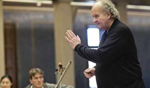 Dem verneinenden Geist ins Gesicht sehen: Wolfgang Rihm. Foto: Charlotte Oswald