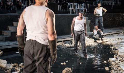 Richard Wagner, Johan Simons, Teodor Currentzis, Mika Vainio: Das Rheingold, Foto: JU / Ruhrtriennale 2015