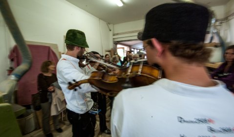 Musik im Raum. Foto: Hufner