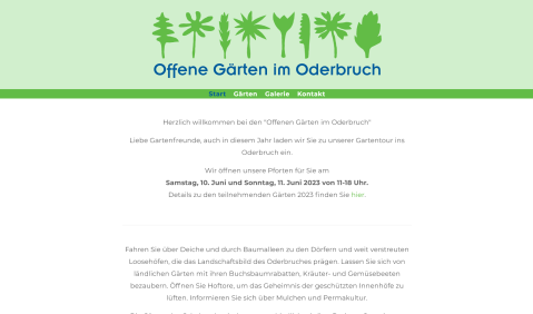 Zwischen Gartenarbeit und Bläserkonzert im Oderbruch