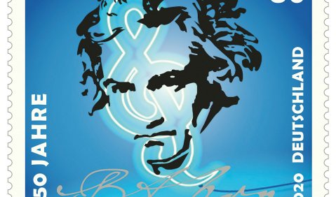 Sonderbriefmarke Beethoven 250. Deutsche Post AG