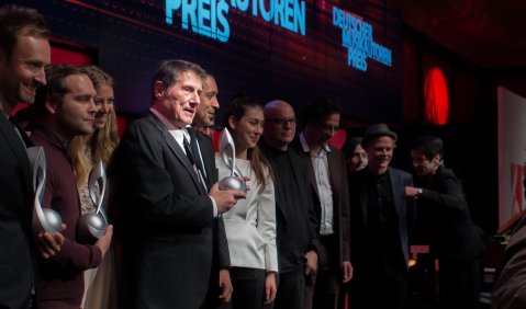 Udo Jürgens beim Musikautorenpreis der GEMA. Foto: Hufner