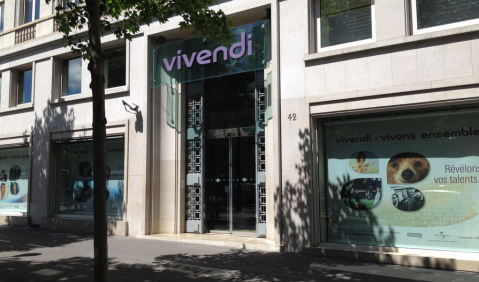 Das Hauptquartier von Vivendi in Paris. Foto: Vivendi, Presse