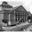 Drei Standorte, eine Baustelle: historisches Foto des Theaters Vorpommern Greifswald. Foto: Theater Greifswald/AIP