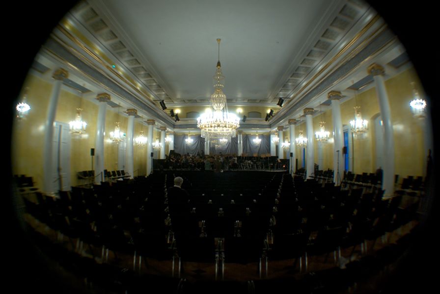 Der Neuhaussaal des Stadttheaters Regensburg